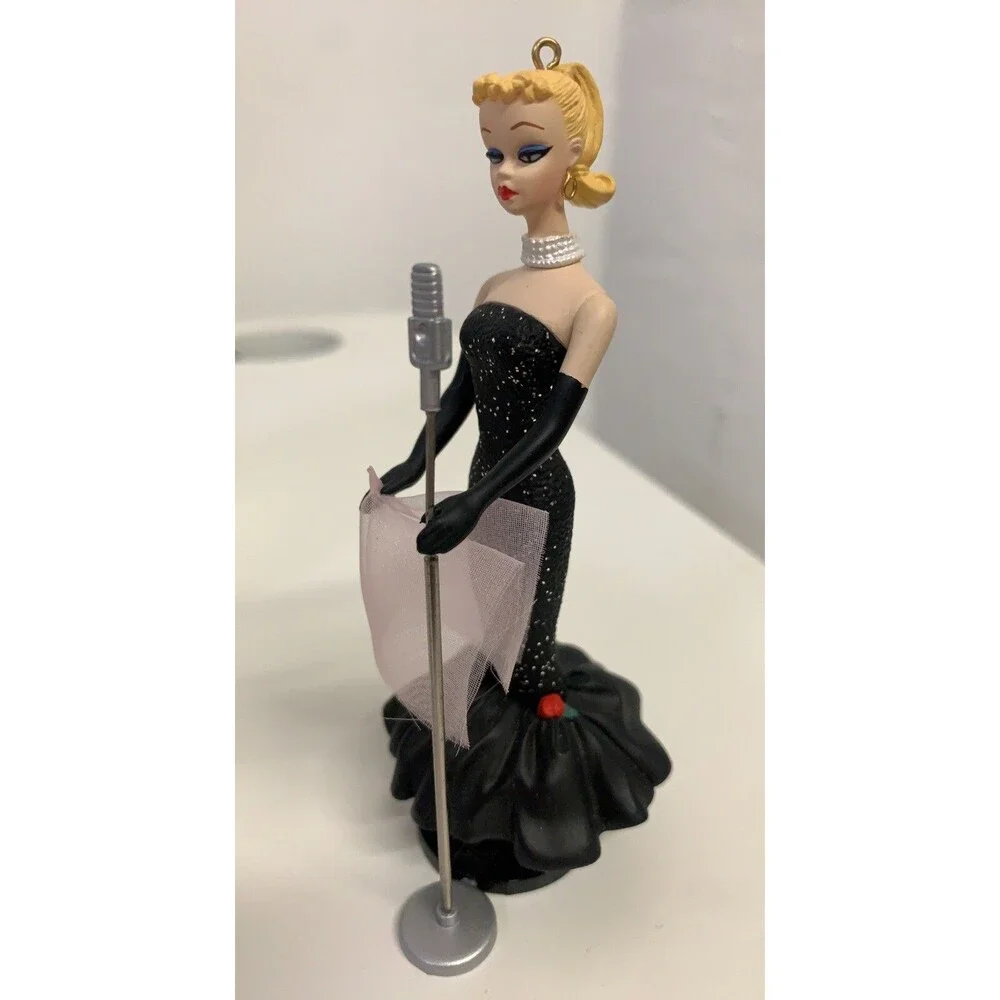 Hallmark Ornament Barbie Solo in the Spotlight Keepsake Collector's Sing